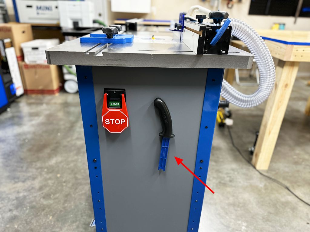 workshop woodworking router table safety example