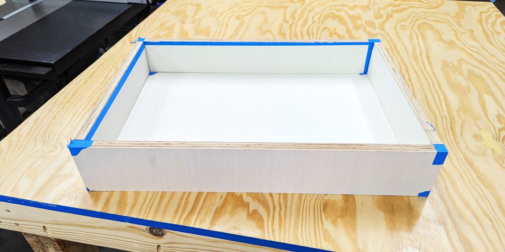 router table drawers checking work