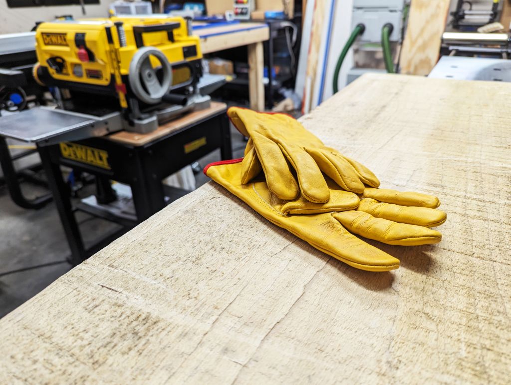 jointer and planer setup